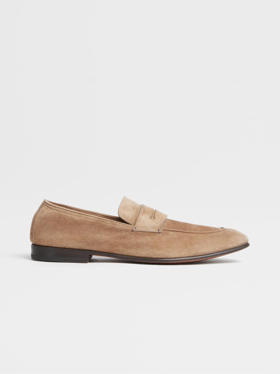 Off-white Suede L'Asola Moccasin